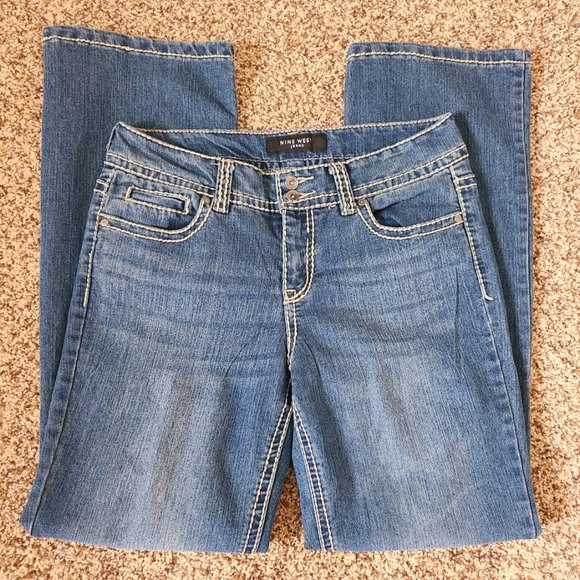 nine west boot cut jeans